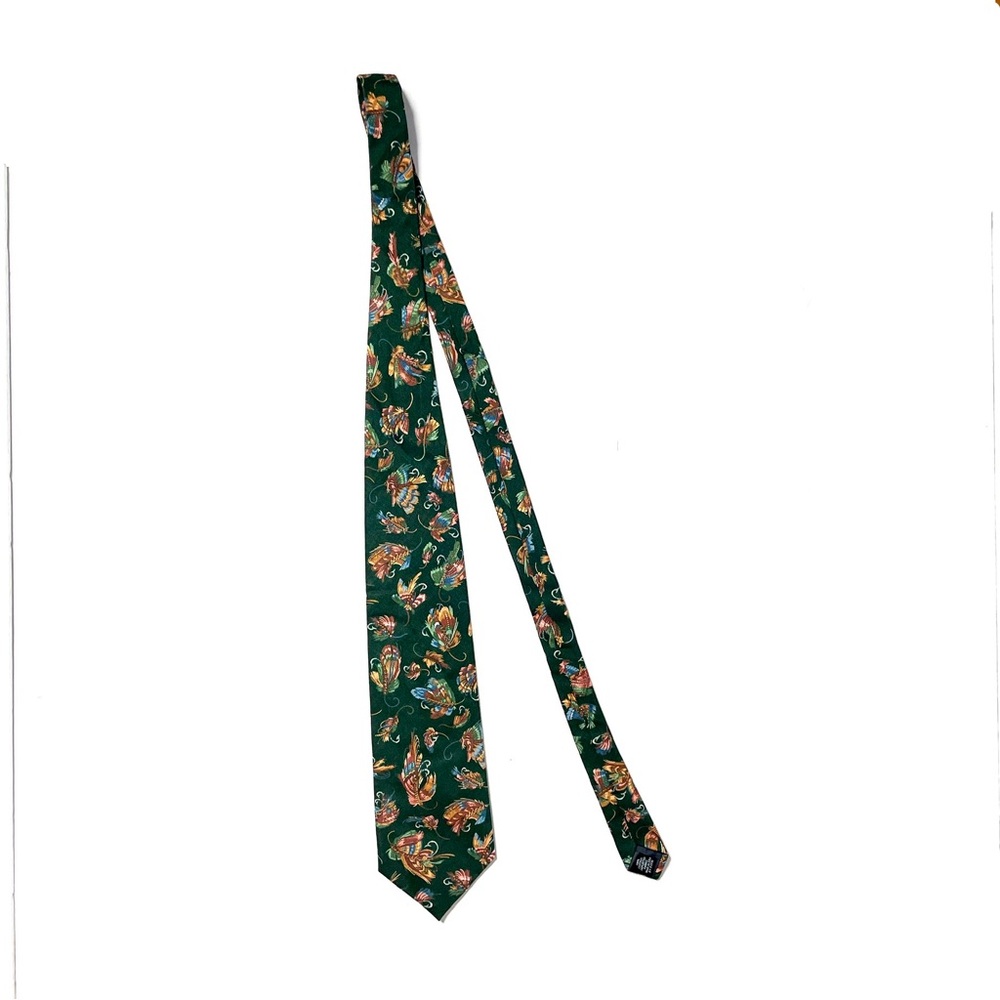 American Eagle Outfitters fishing themed necktie
